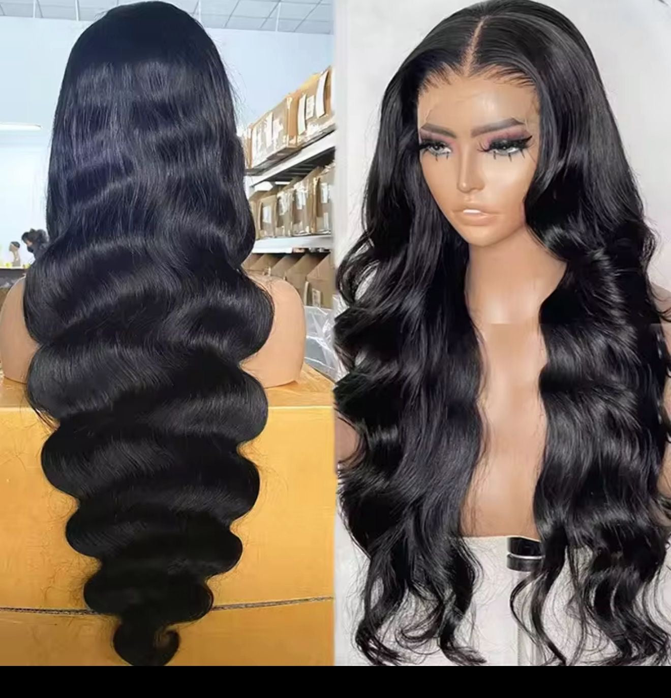 Body wave 13X4 full frontal