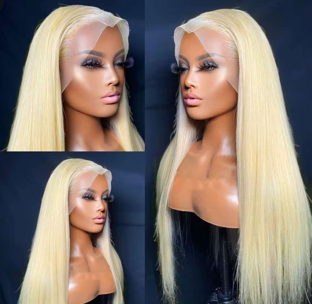 Straight 613 blond 13x4
